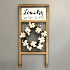 Antique Glass Washboard